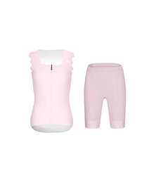 RIVANELLE ärmelloses Trikot und kurze Hose - SCALLESSA - Rosa